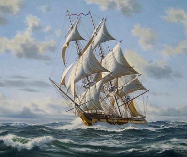 Джеймс Бреретон художник маринист