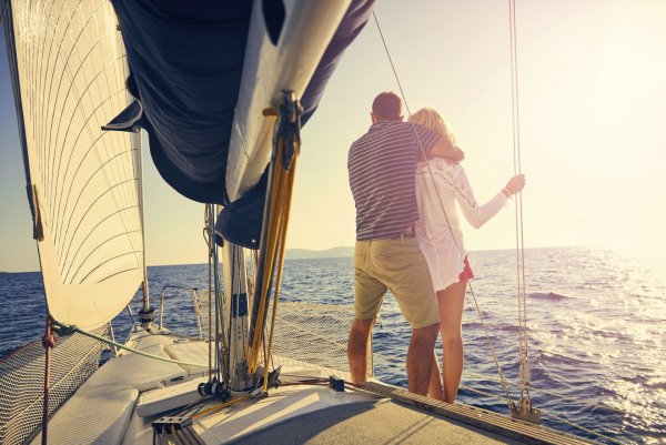 Тусовка на яхте