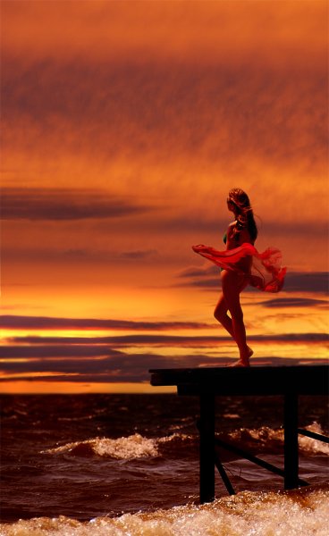 Танцы у моря