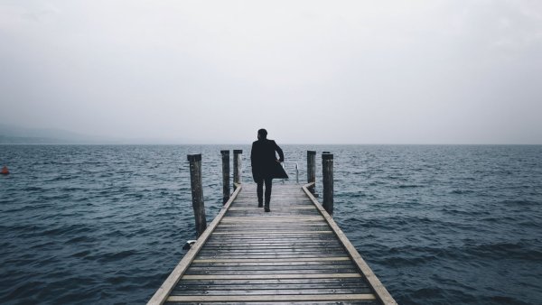 Одиночество на пляже