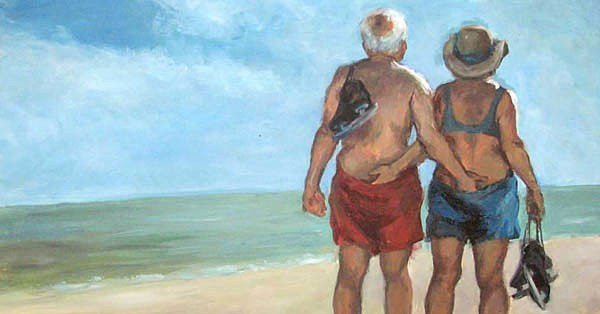 Счастливая старость живопись