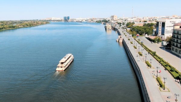 Астрахань Каспийское море пляж