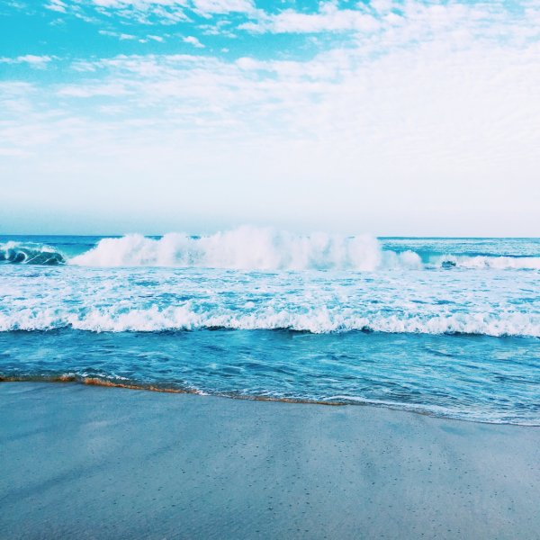 Эстетика голубого моря