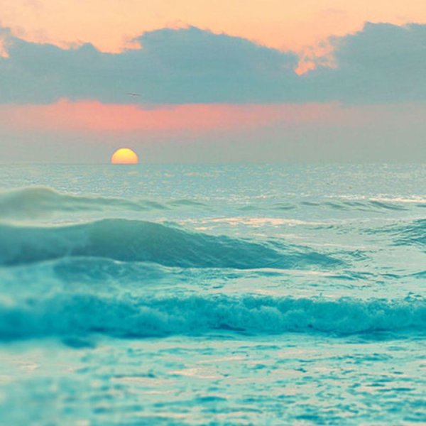 Красивое бирюзовое море