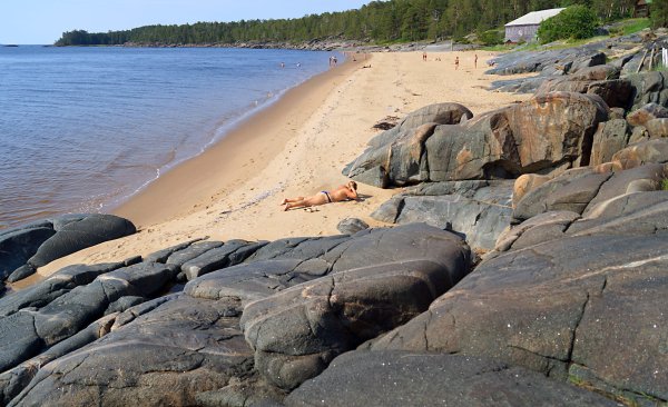 Кий-остров. Онежская губа белого моря
