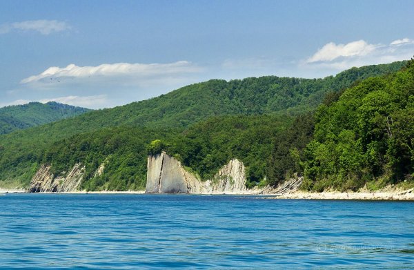 Скала Киселёва. Чёрное море. Туапсинский район.