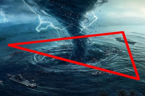 Атлантический океан Бермудский треугольник