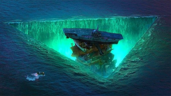 Море дьявола в тихом океане