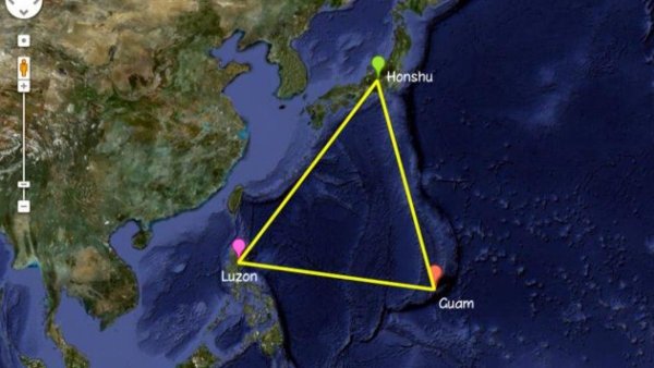 Треугольник дьявола в тихом океане