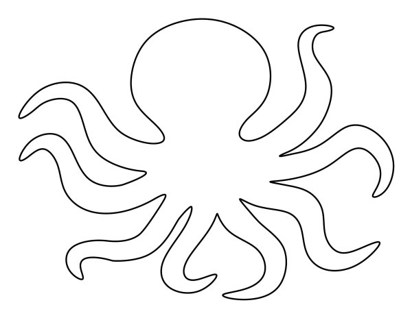 Шаблоны морских обитателей