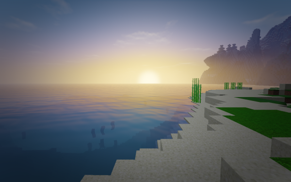 Красивые пейзажи из МАЙНКРАФТА