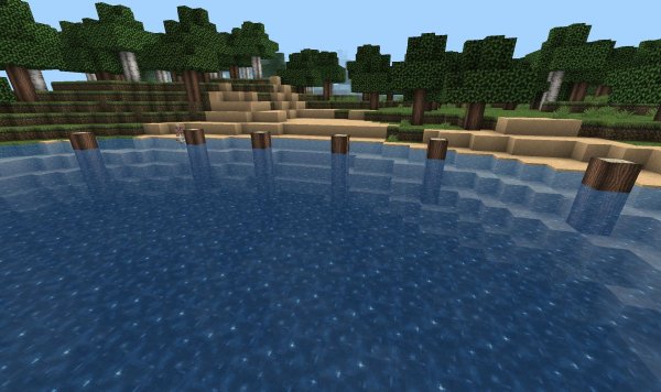 Вода из МАЙНКРАФТА
