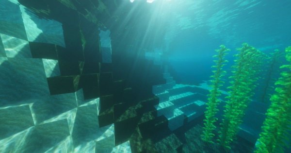 Вода в МАЙНКРАФТЕ С шейдерами