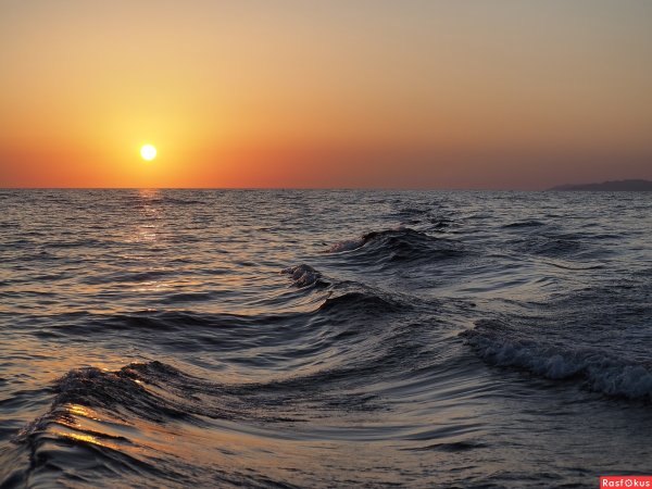 Взволнованное море