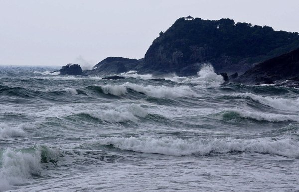Взволнованное море