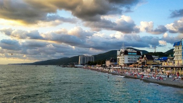 Черное море Имеретинская бухта