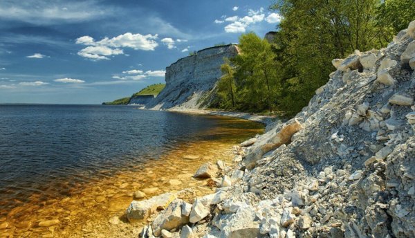 Волга река Утес Степана Разина