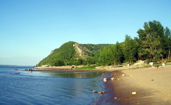 Пляж Жигулевска Моркваши