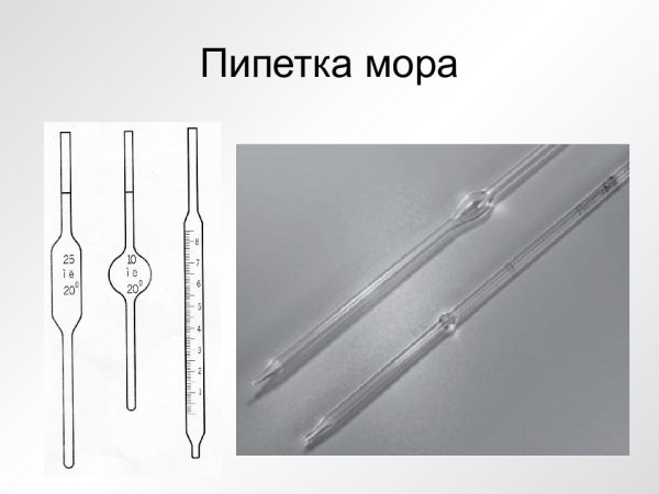 Пипетка мора для чего. Пипетка мора для чего