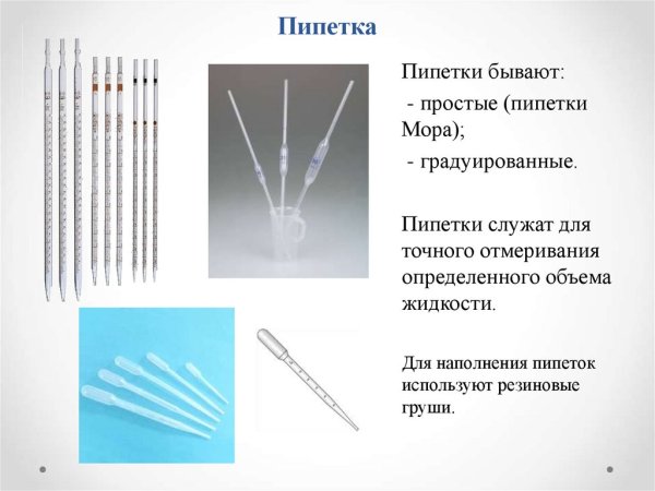 Пипетка бюретка делительная воронка колба Вюрца