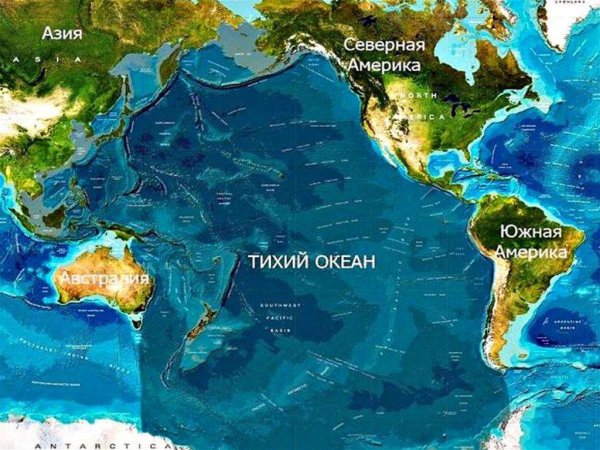 Черное море на карте