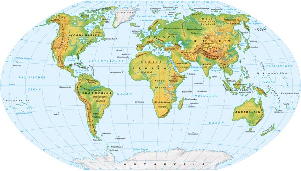 Карта Тихого океана с морями заливами и проливами