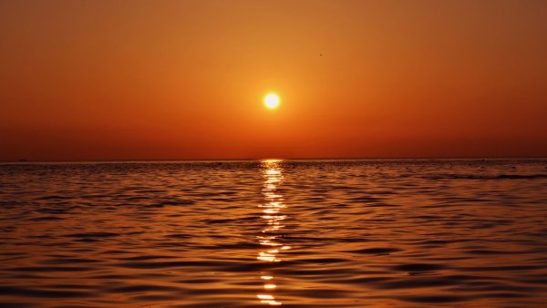 Фон море закат