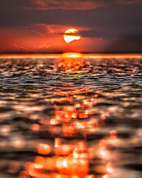 Красивый закат