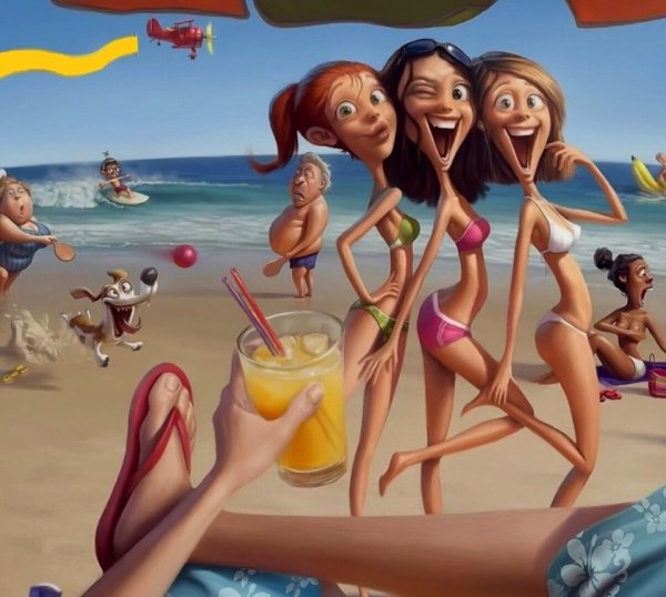 Девчонки отдыхают