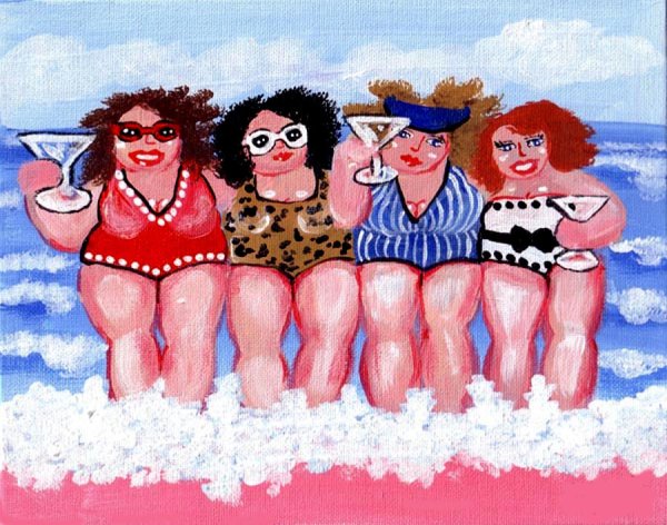 Смешные открытки для 4 подруг