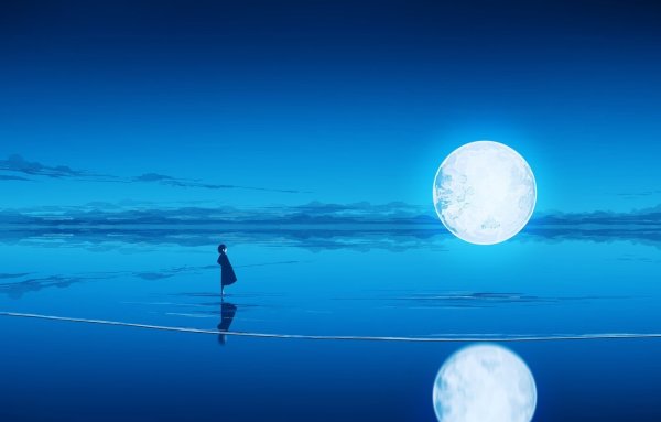 Луна над морем