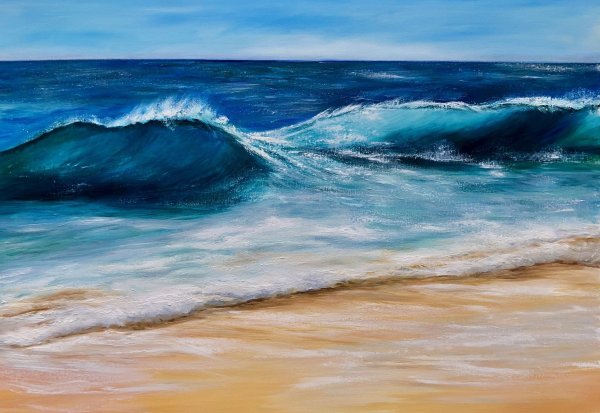 Красивые рисунки моря