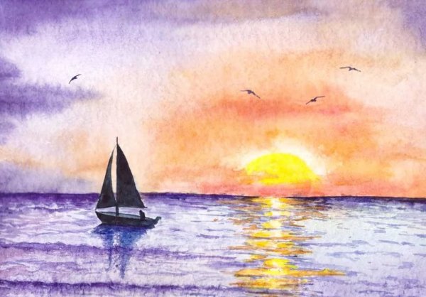 Дмитрий Спарос море картины