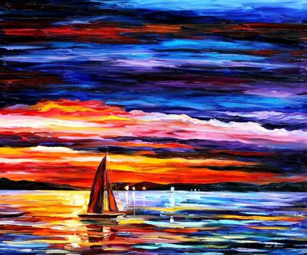 Леонид Афремов море