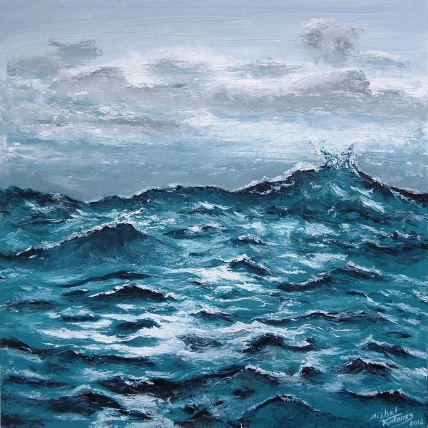 Леонид Афремов картины парусник