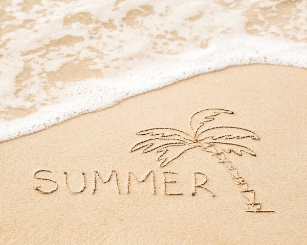 Красивые надписи на песке