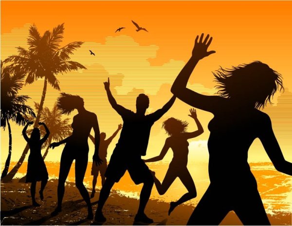 Вечеринка на пляже