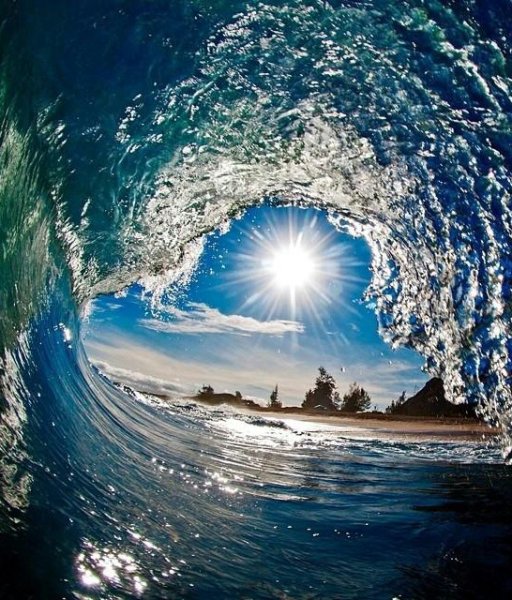 Море волны солнце