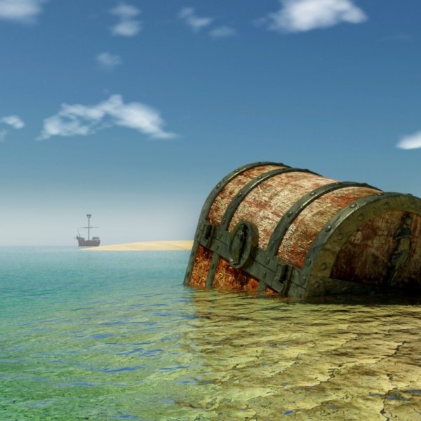 Сундук с золотом