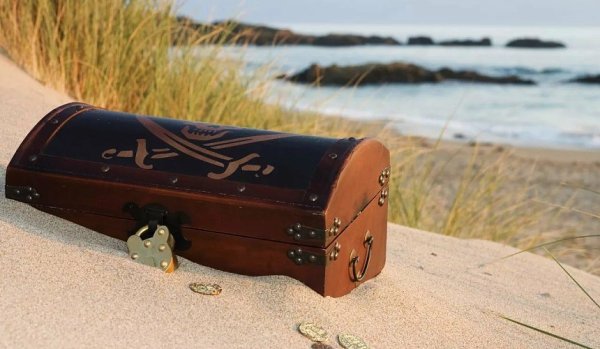 Остров сундук мертвеца в Карибском море