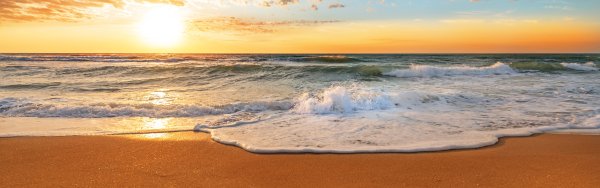 Морское побережье панорама