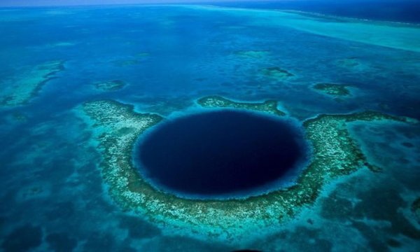 Большая голубая дыра Белиз