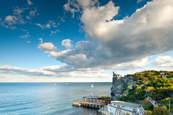 Панорама Ласточкино гнездо Крым