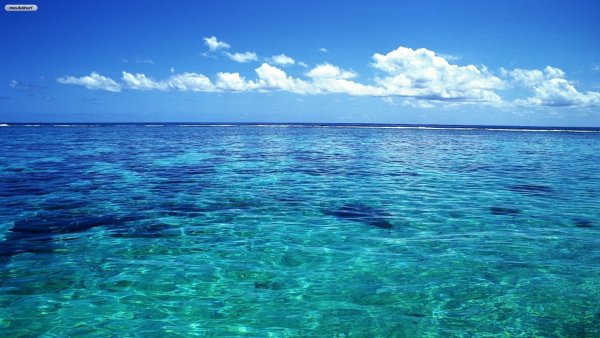 Закат на море