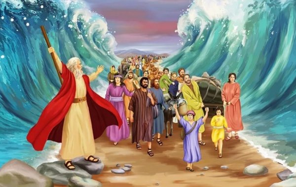 Пророк Моисей и Чермное море