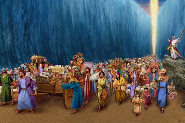 Пророк Моисей и Чермное море