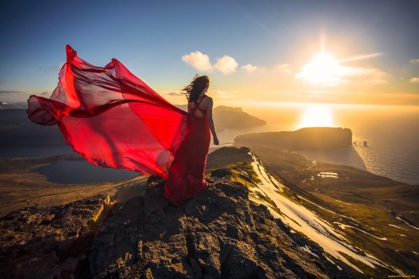 Женщина на вершине