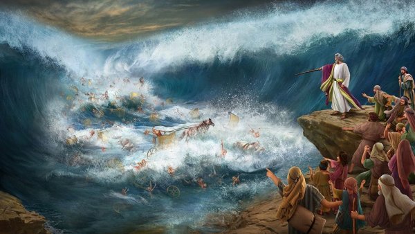 Иллюстрации свидетелей Иеговы Моисей