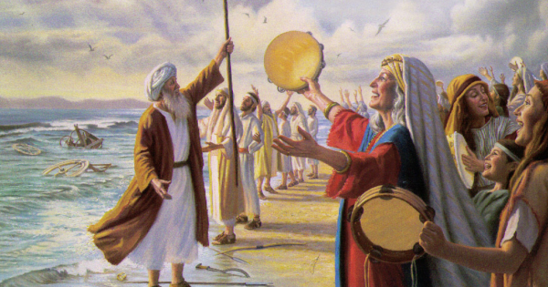 Моисей и красное море