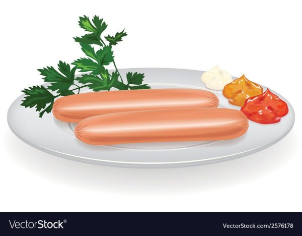 Скрещенные сосиски
